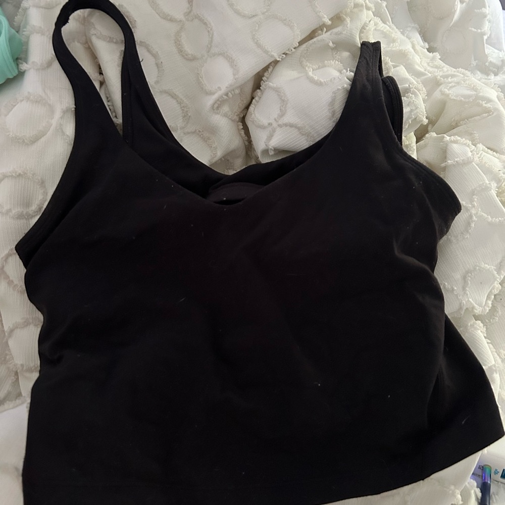 Black Lululemon align tank